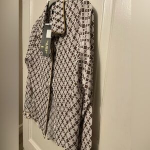 Lai Meng Five Cats NWT Patterned Long Sleeve Women's Top